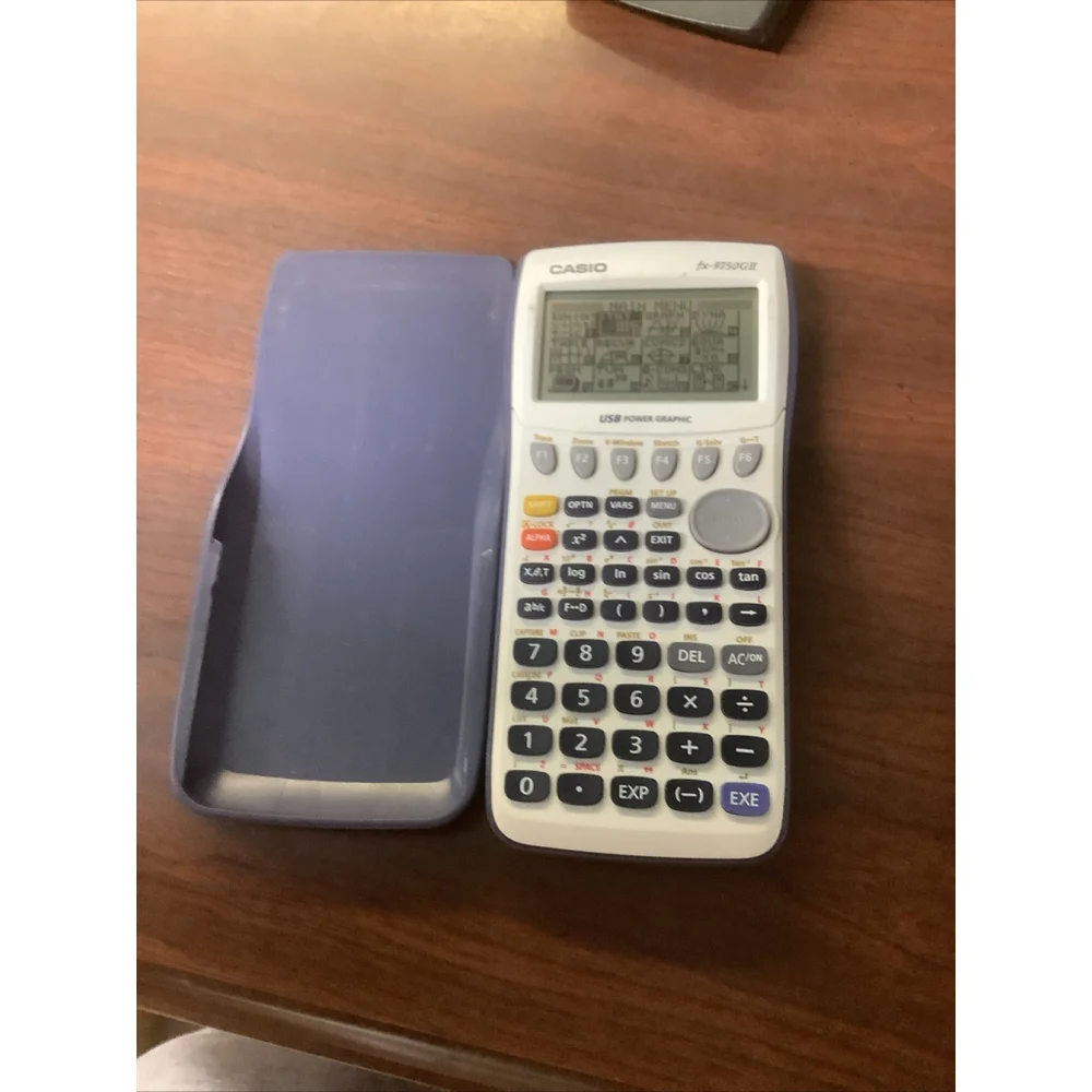 Casio fx-9750GII USB Power Graphic Calculator FULLY TESTED FX - 9750G II 9750